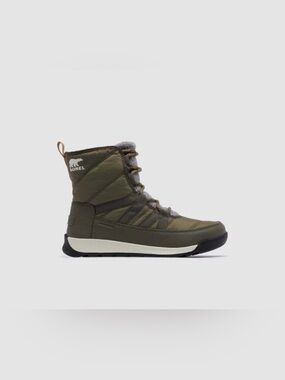 Brand New Sorel Olive Green Lace-Up Insulated Winter Boot